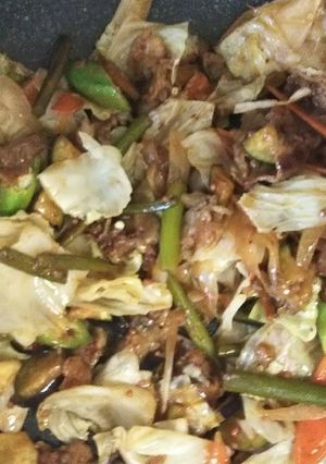 簡単♪肉野菜炒め-レシピのメイン写真