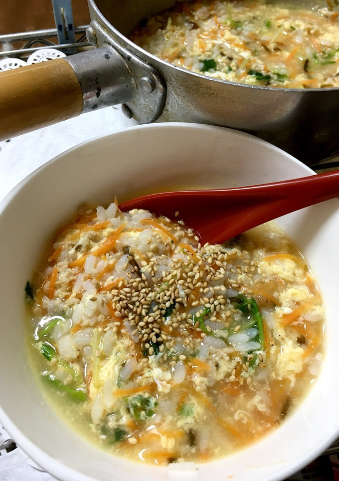 簡単おじや(中華風)-レシピのメイン写真
