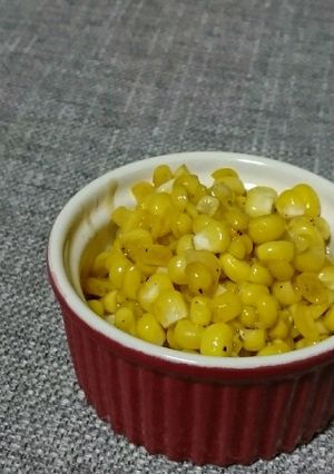 トウモロコシのバター炒め-レシピのメイン写真
