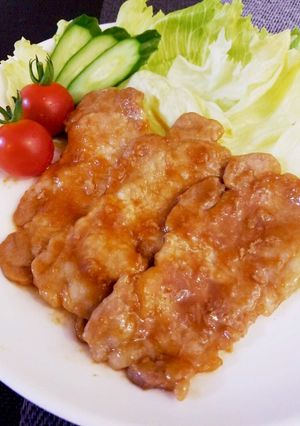 【定番メニュー】簡単!豚ロースの生姜焼き-レシピのメイン写真