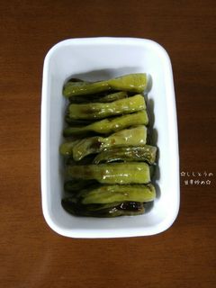 ししとうの甘辛炒め-レシピのメイン写真