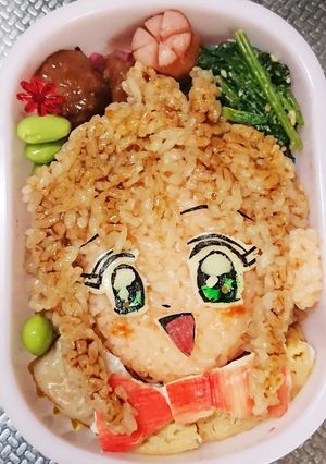 カードキャプターさくらのつもりキャラ弁-レシピのメイン写真