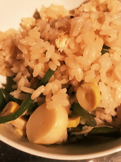 簡単山菜炊き込みご飯-レシピのメイン写真