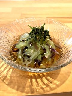 夏にさっぱり茄子そうめん-レシピのメイン写真