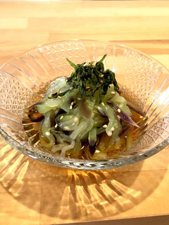 夏にさっぱり茄子そうめん-レシピのメイン写真