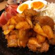 給食☆鶏肉とジャガイモのケチャップ和え