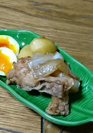 手羽じゃがの煮物-レシピのメイン写真
