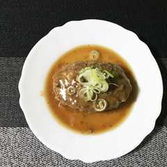 枝豆の豆腐ハンバーグ(餡掛け)-レシピのメイン写真