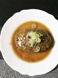枝豆の豆腐ハンバーグ(餡掛け)-レシピのメイン写真