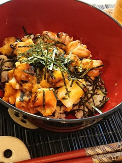 5分で速攻☆レンチン焼き鳥丼☆-レシピのメイン写真