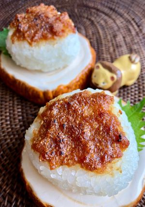 夏だっ！焼き味噌おむすび-レシピのメイン写真