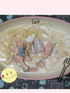 ダシダ入り?!鮭パスタ-レシピのメイン写真