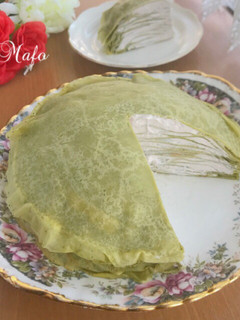 抹茶のミルクレープ-レシピのメイン写真