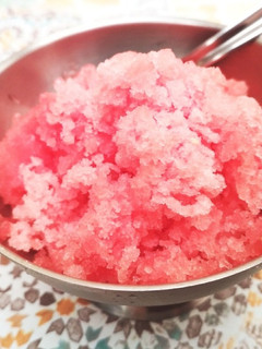 ☆砂糖不使用☆スイカのかき氷-レシピのメイン写真