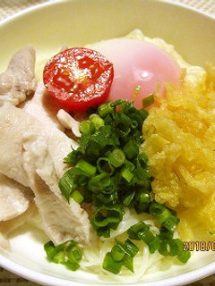 ぶっかけソーメン-レシピのメイン写真