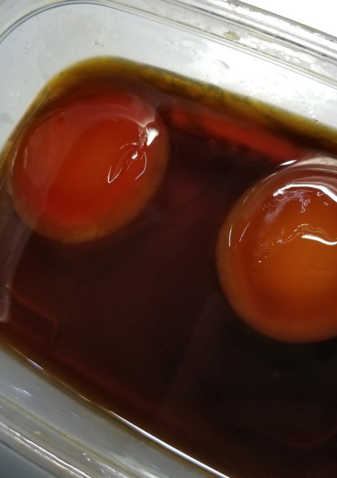 卵黄の旨みを楽しむ「卵黄の味醂醤油漬け」-レシピのメイン写真