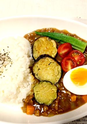 ナスオクラトマトde夏野菜カレー☆-レシピのメイン写真