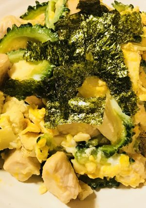 鶏肉のゴーヤーチャンプルー※隠れマヨ-レシピのメイン写真