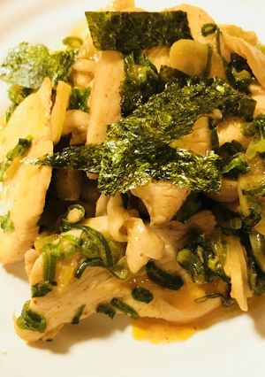 鶏肉のキムチの素＆にんにく蜂蜜の炒めもの-レシピのメイン写真