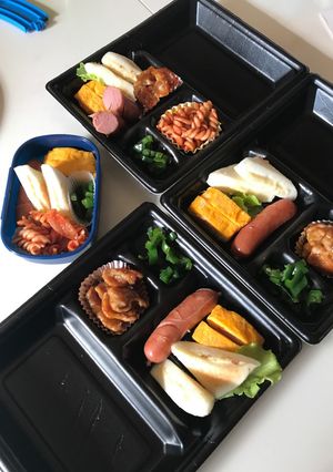 2018/07/25夕食弁当-レシピのメイン写真