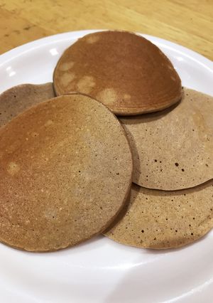 プロテインパンケーキ-レシピのメイン写真