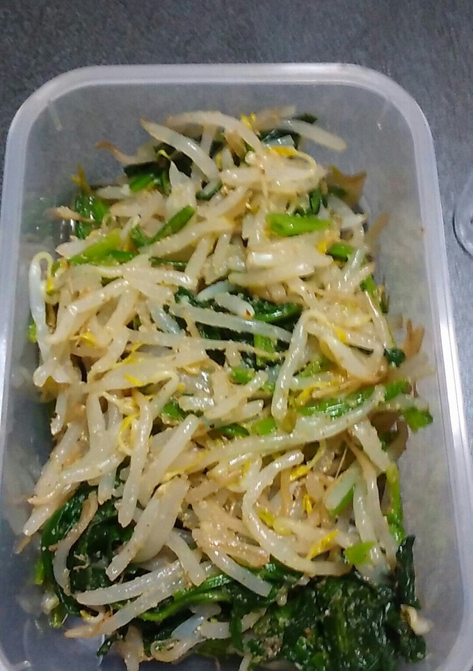 やみつき☆もやしとほうれん草のナムル☆-レシピのメイン写真