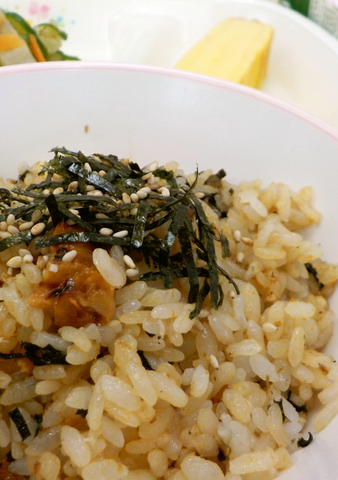 南房総市給食◆ひつまぶし風ごはん-レシピのメイン写真