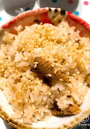 簡単！さんま蒲焼缶詰で炊き込みご飯-レシピのメイン写真