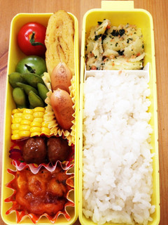【お弁当】夏休み学童2018/2回目-レシピのメイン写真