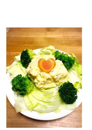 簡単 ニンニク香る ミートポテトサラダ-レシピのメイン写真