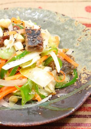 たっぷり野菜とにしんのカシューナッツ和え-レシピのメイン写真