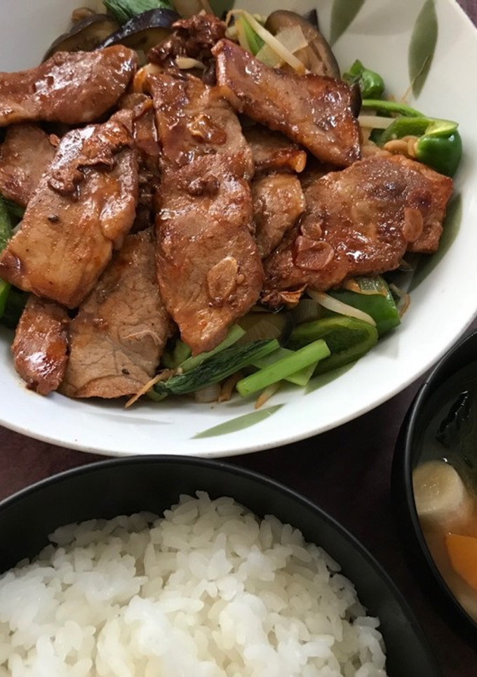 我が家の焼肉定食-レシピのメイン写真