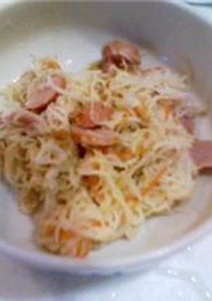 大根のごま炒めサラダ-レシピのメイン写真