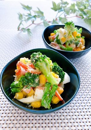 冷凍野菜で簡単★ブロッコリーサラダ-レシピのメイン写真