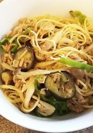オイル抜きダイエット用コンソメ味のパスタ-レシピのメイン写真