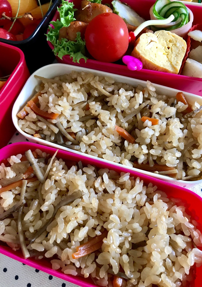 きんぴらごぼうの炊き込みご飯-レシピのメイン写真