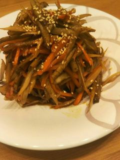 ピリッと濃いめカレーきんぴら♪-レシピのメイン写真