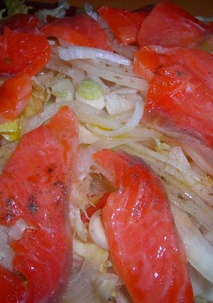 野菜とサーモンの即席サラダ-レシピのメイン写真