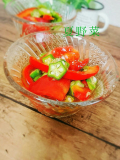 楽うまっ.:*♡夏野菜の香味南蛮-レシピのメイン写真