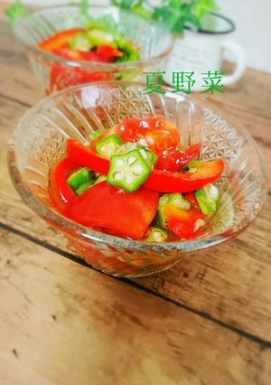楽うまっ.:*♡夏野菜の香味南蛮-レシピのメイン写真