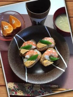 簡単!!飾りいなり寿司-レシピのメイン写真