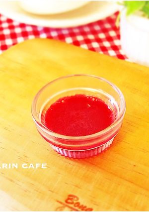 簡単すぎ☆レンジdeラズベリーソース♪-レシピのメイン写真