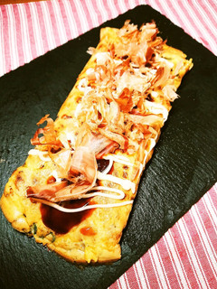 たこ焼き粉DEとろっとろチーズ納豆焼き♪-レシピのメイン写真