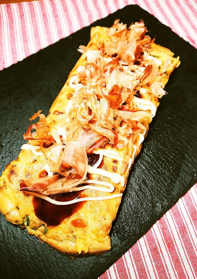 たこ焼き粉DEとろっとろチーズ納豆焼き♪-レシピのメイン写真