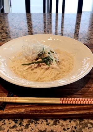 ぶっかけそうめんにひと手間-レシピのメイン写真