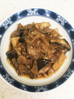 豚バラとエリンギごぼう炒め♪♪-レシピのメイン写真