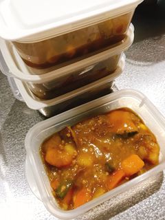 8種類野菜カレー*離乳食完了期*-レシピのメイン写真