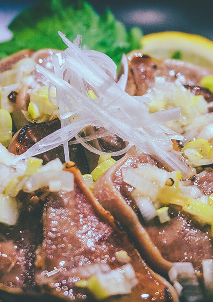 63℃ 豚タンのねぎ塩だれ：コリっと旨汁-レシピのメイン写真