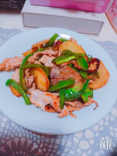 豚とじゃがいもとピーマンの炒め物-レシピのメイン写真