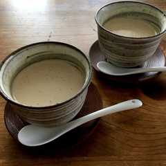 รูปของ ほうじ茶ミルク寒天